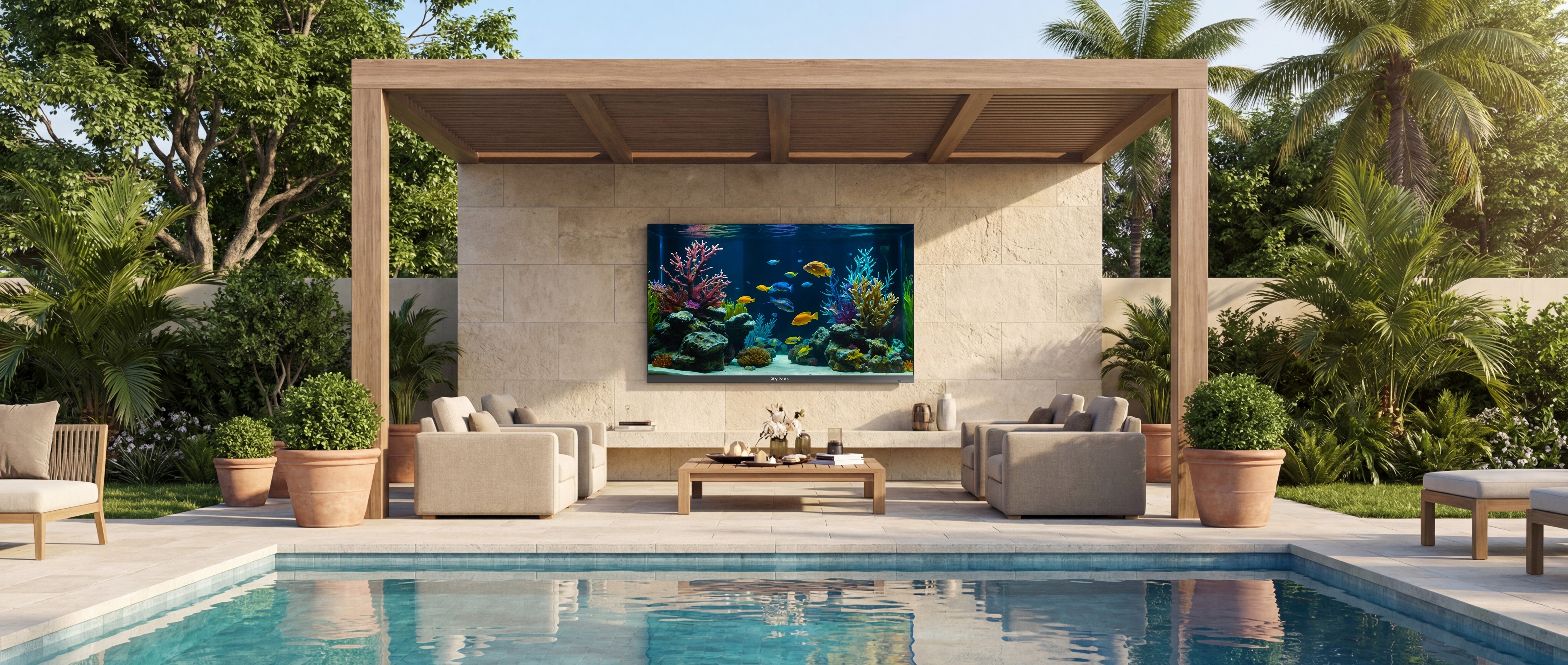 How to Integrate an Outdoor TV Into a Low-Maintenance Outdoor Living S ...