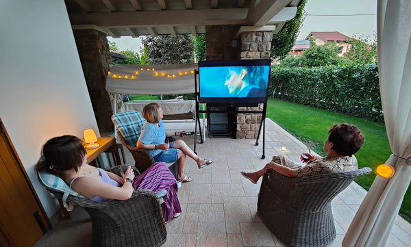 Transform Your Backyard into a Cozy Open-Air Theater with the Right Outdoor TV