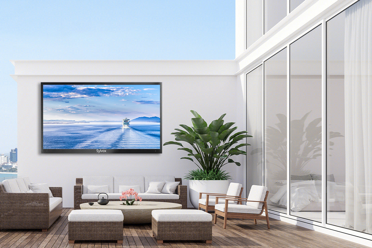 Prioritizing Eye Comfort: Sylvox Outdoor TVs for Health Protection