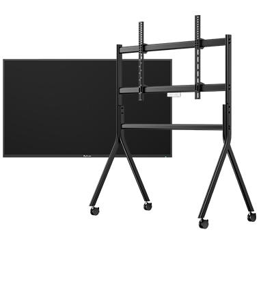 TV + Rolling TV Cart+ Soundbar