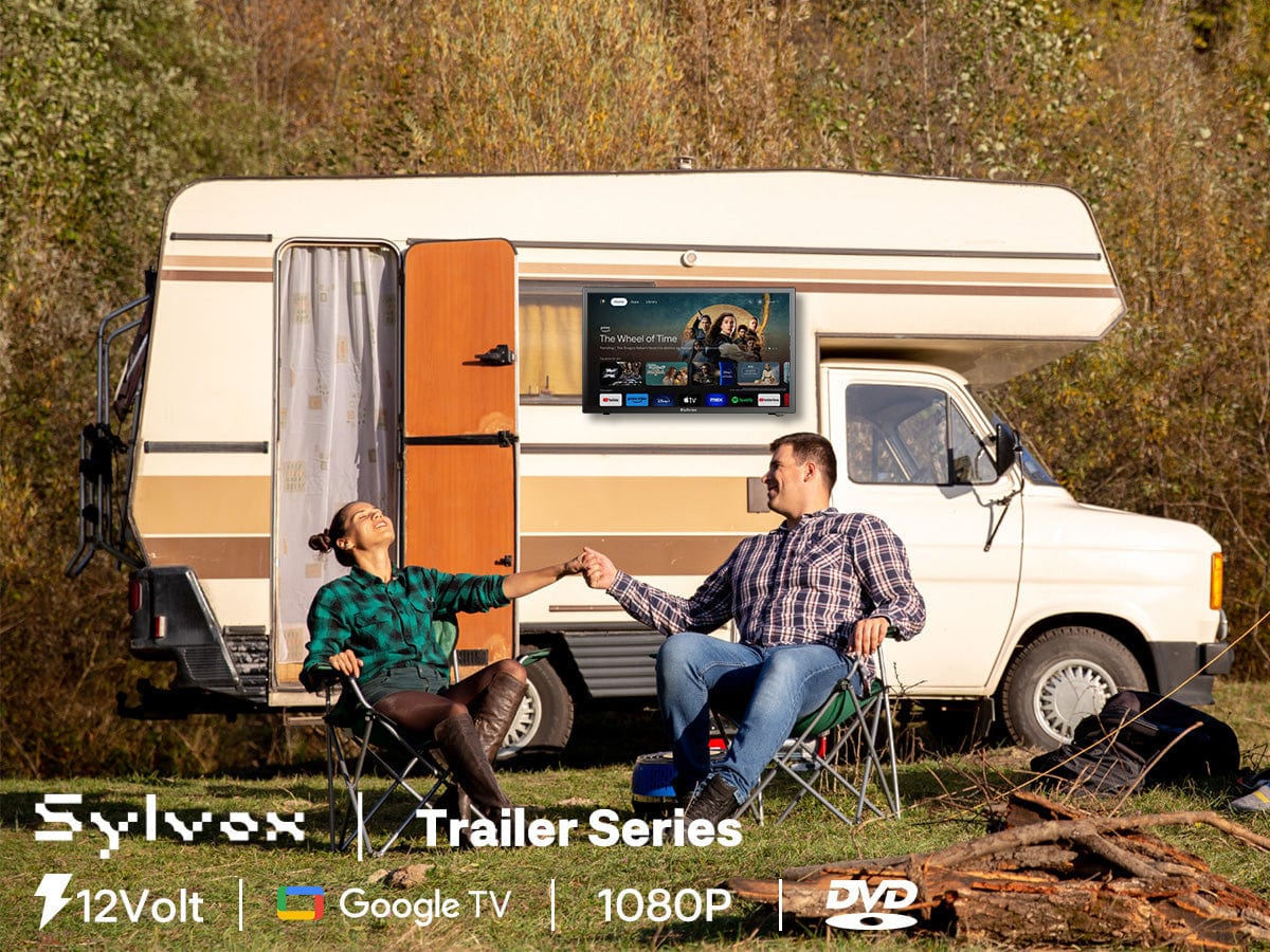 19″ Sylvox Trailer Series 12V TV | Waterproof Smart TV for RV