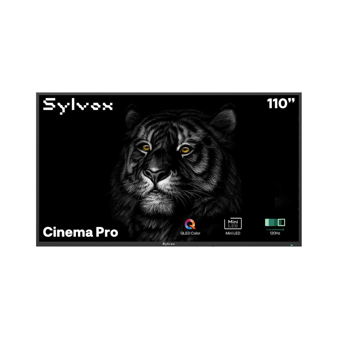 Sylvox Cinema Pro 110" Helio QLED Outdoor TV(5000Nits)-2025 Model