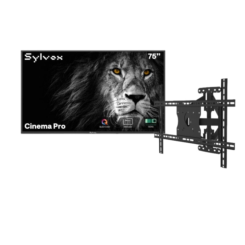 Sylvox Cinema Pro 75" Helio QLED 120HZ Outdoor TV(3500Nits)-2025 Model