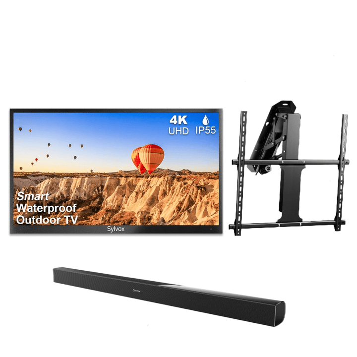 65" Waterproof Partial Sun Outdoor TV - 2022 Deck Series