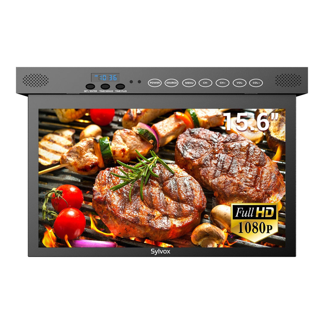 SYLVOX 15.6" Smart Under Cabinet Kitchen TV(Black-New Arrival)