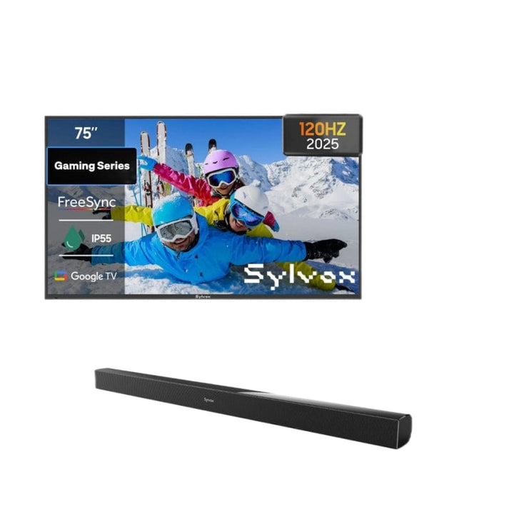 75" 120HZ Waterproof Outdoor TV-2025 Gaming Series