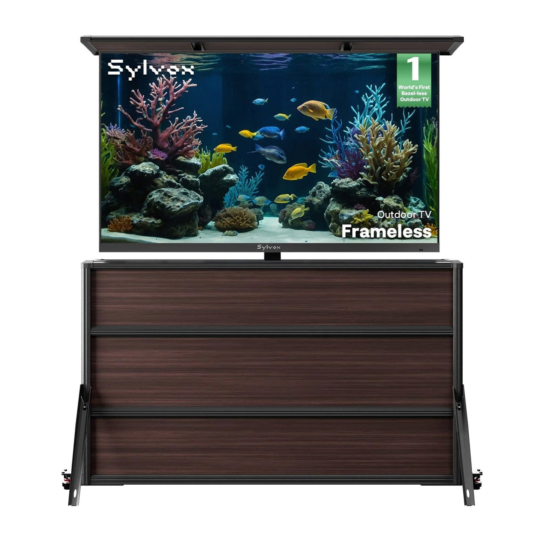 75" Cabinet + Frameless 75"(Partial Sun)