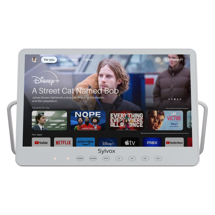 Sylvox Smart 15.6" Waterproof Portable Battery Powered TV