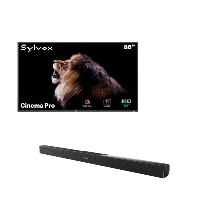 Sylvox Cinema Pro 86" Helio QLED 120HZ Outdoor TV(5000Nits)-2025 Model