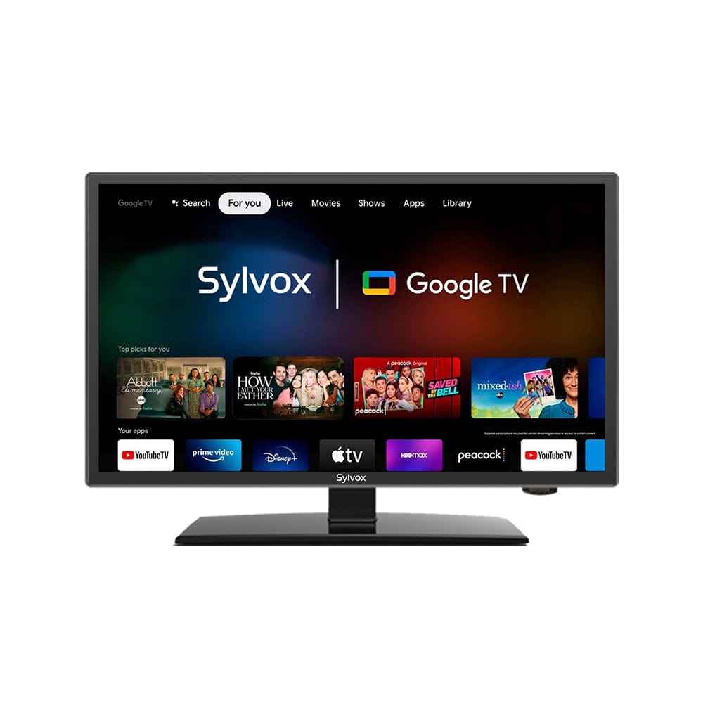 24'' Smart TV DVD Combo 12 Volts – SYLVOX