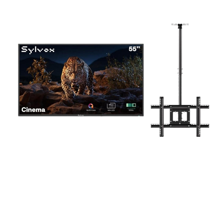 Sylvox Cinema 55" Helio QLED 120HZ Outdoor TV(2500Nits)-2025 Model