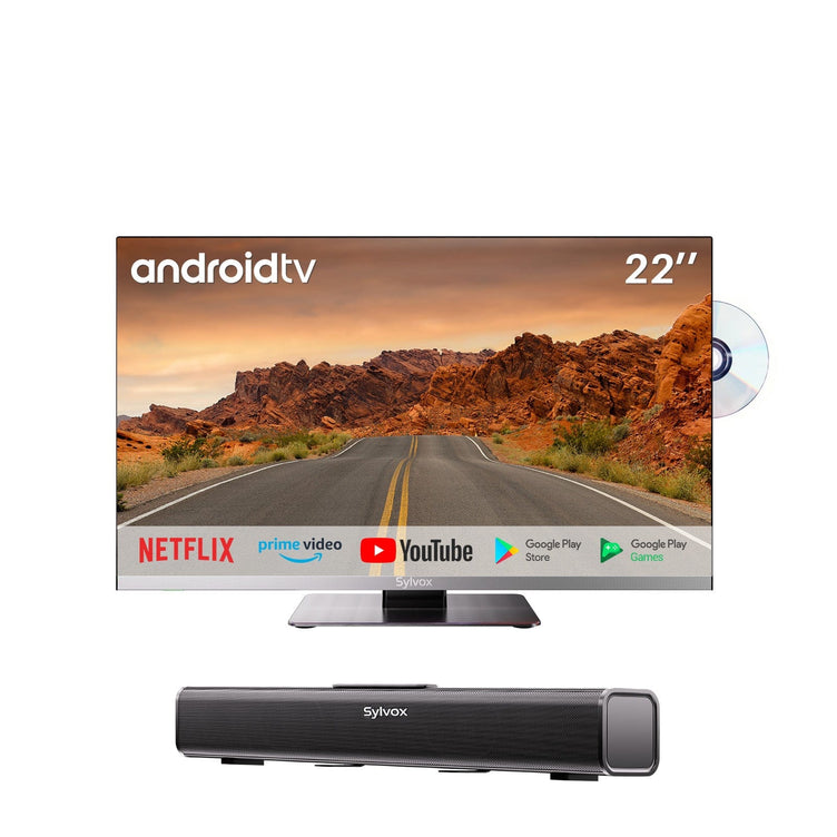 22'' Smart TV DVD Combo 12 Volts(Série Limousine 2023)