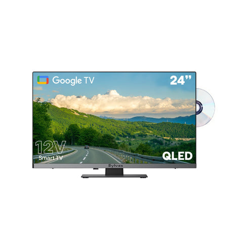 24″ Sylvox Limo QLED 12V TV | Waterproof Smart QLED TV for RV