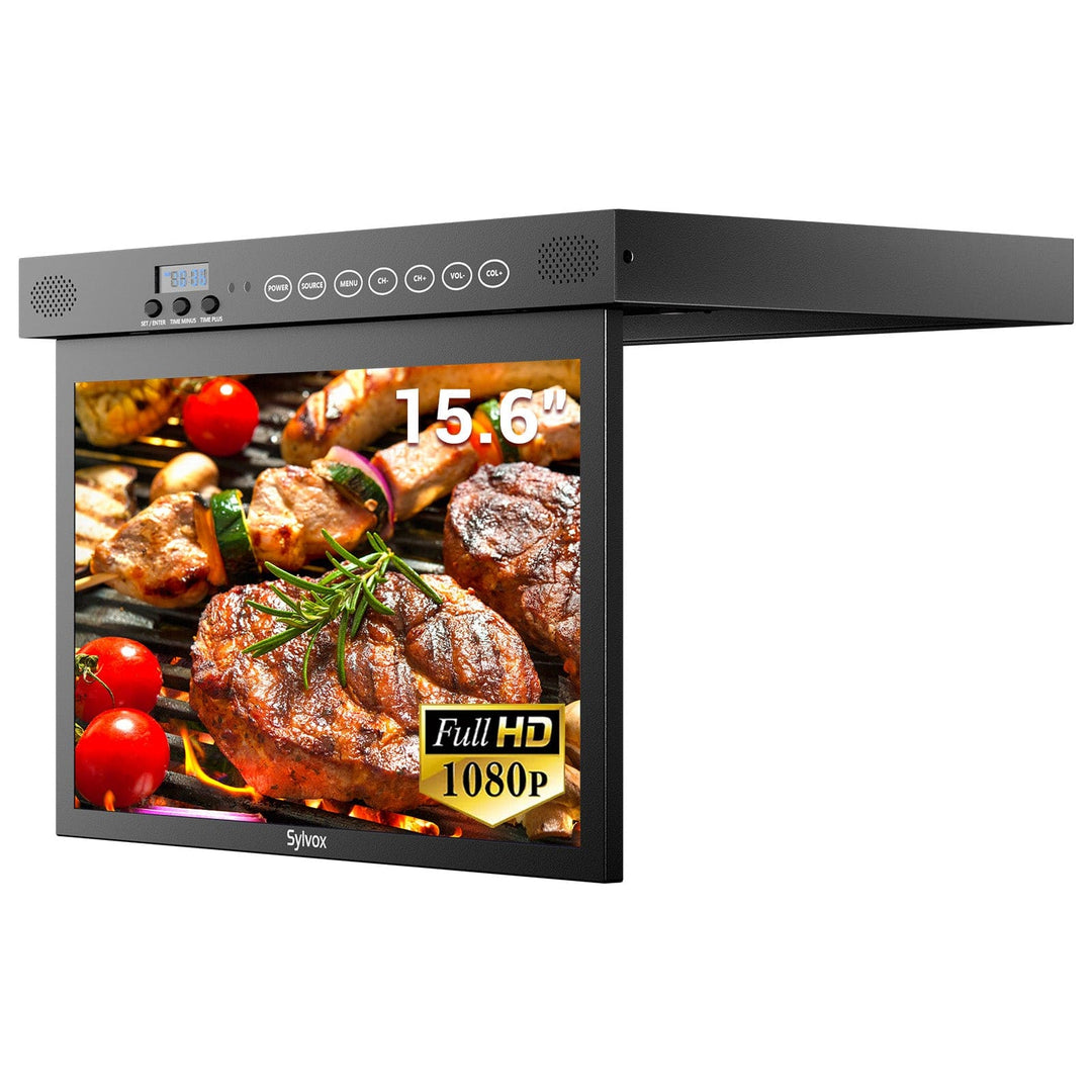 SYLVOX 15.6" Smart Under Cabinet Kitchen TV(Black-New Arrival)