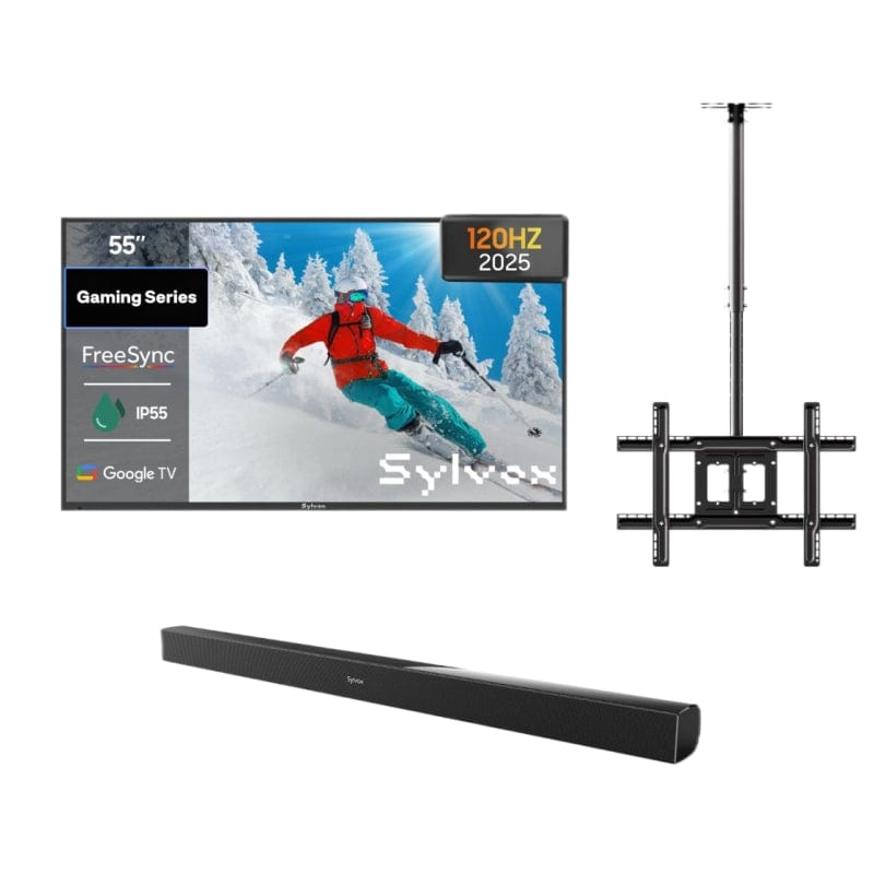 55" 120HZ Waterproof Outdoor TV-2025 Gaming Series