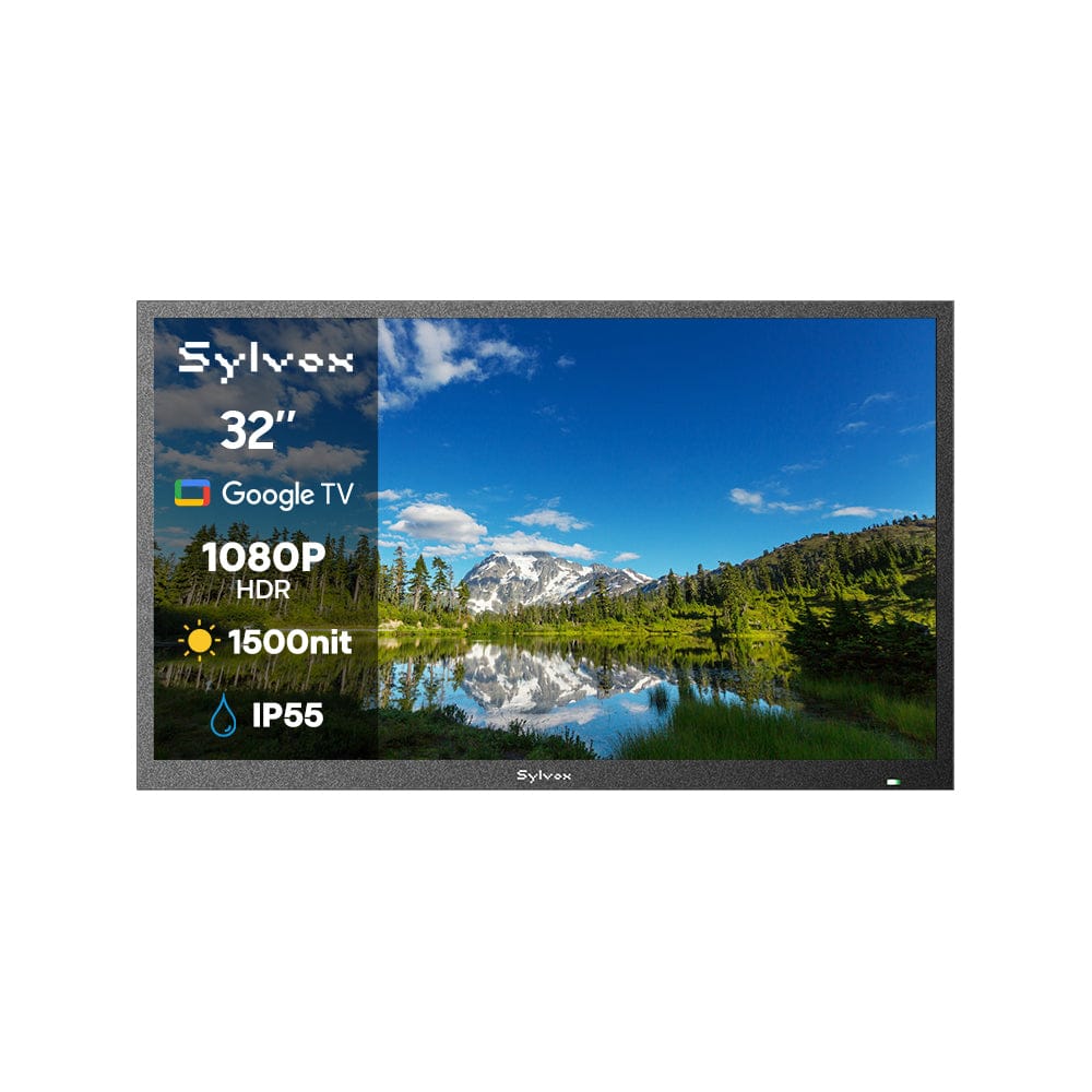 32" Outdoor TV(Google TV) - Pool SE (1500nit Brightness)