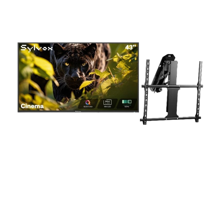 Sylvox Cinema 43" Helio QLED 120HZ Outdoor TV(2500Nits)-2025 Model