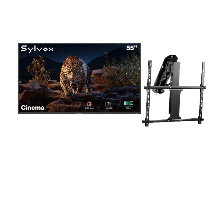 Sylvox Cinema 55" Helio QLED 120HZ Outdoor TV(2500Nits)-2025 Model