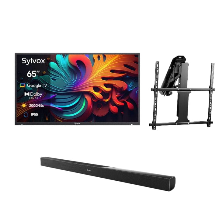 65" Premium QLED Google Outdoor TV - 2024 Pool Pro QLED 2.0 Series(NEW)