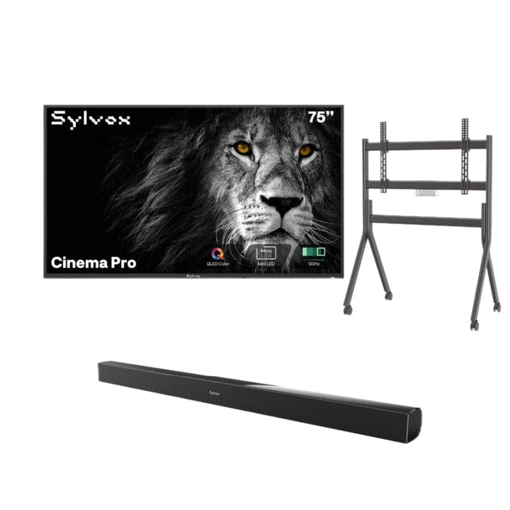 Sylvox Cinema Pro 75" Helio QLED 120HZ Outdoor TV(3500Nits)-2025 Model