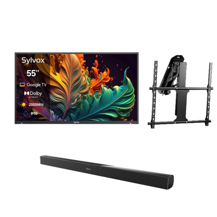 55" Premium QLED Google Outdoor TV - 2024 Pool Pro QLED 2.0 Series(NEW)