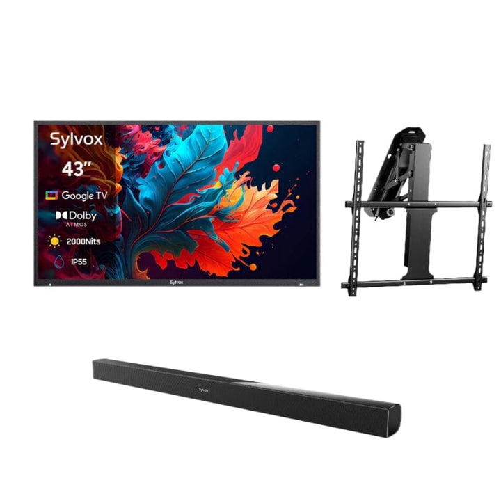 43" Premium QLED Google Outdoor TV - 2024 Pool Pro QLED 2.0 Series(NEW)