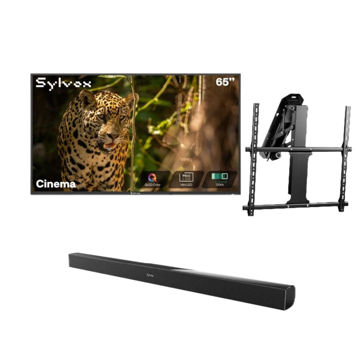 Sylvox Cinema 65" Helio QLED 120HZ Outdoor TV(2500Nits)-2025 Model