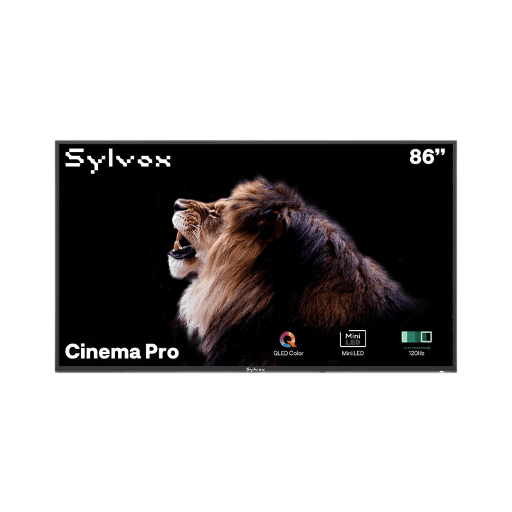 Sylvox Cinema Pro 86" Helio QLED 120HZ Outdoor TV(5000Nits)-2025 Model