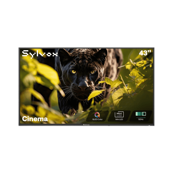 Sylvox Cinema 43" Helio QLED 120HZ Outdoor TV(2500Nits)-2025 Model