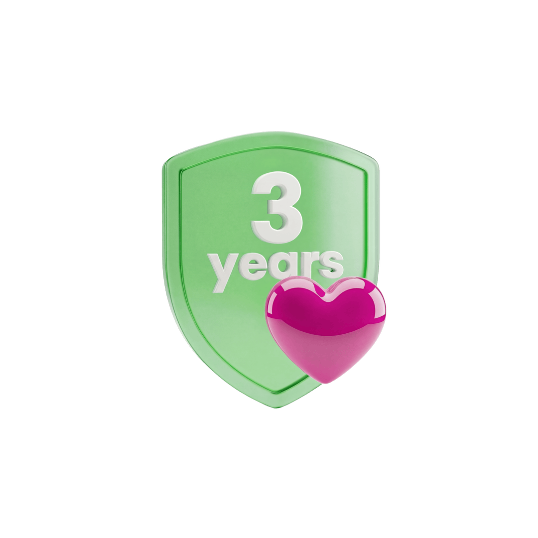 2-Year Extended Warranty for Sylvox 43'' Frameless Pro TV (Total 3 Years)