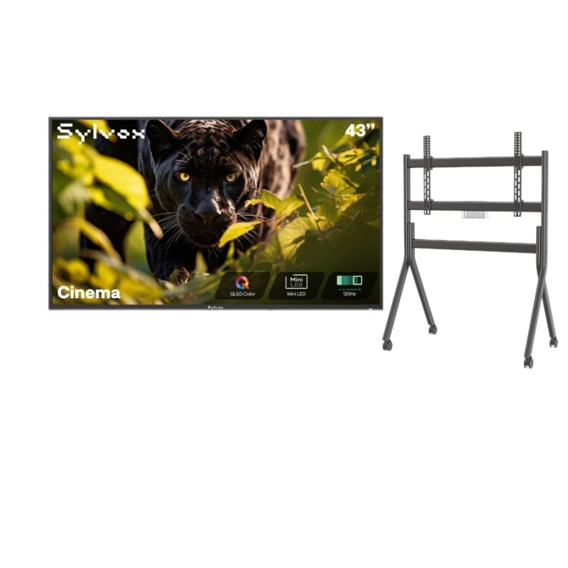 Sylvox Cinema 43" Helio QLED 120HZ Outdoor TV(2500Nits)-2025 Model