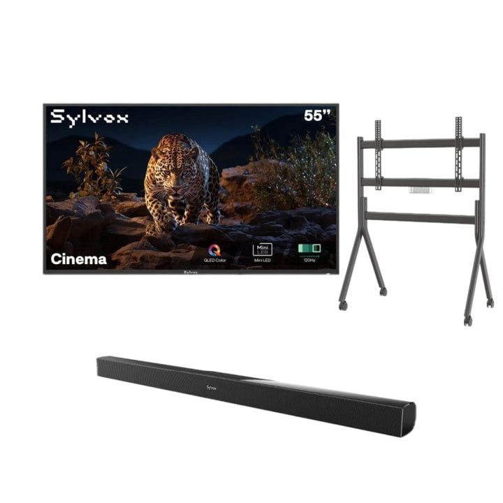 Sylvox Cinema 55" Helio QLED 120HZ Outdoor TV(2500Nits)-2025 Model