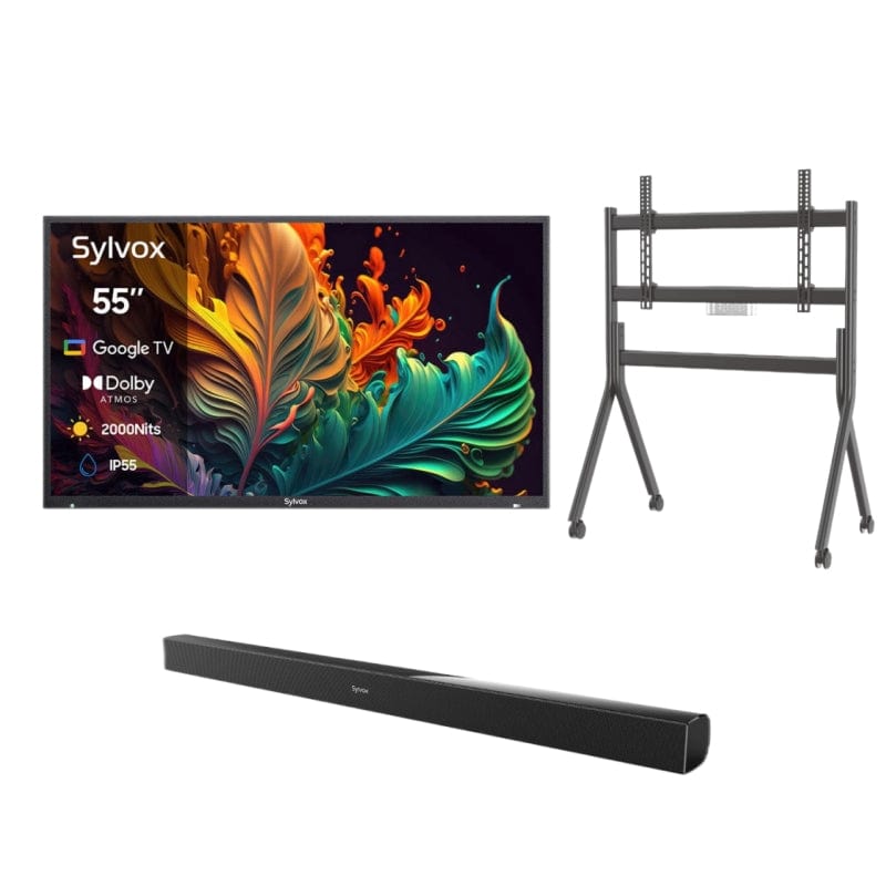 55" Premium QLED Google Outdoor TV - 2024 Pool Pro QLED 2.0 Series(NEW)