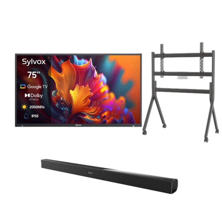 75" Premium QLED Google Outdoor TV - 2024 Pool Pro QLED 2.0 Series(NEW)