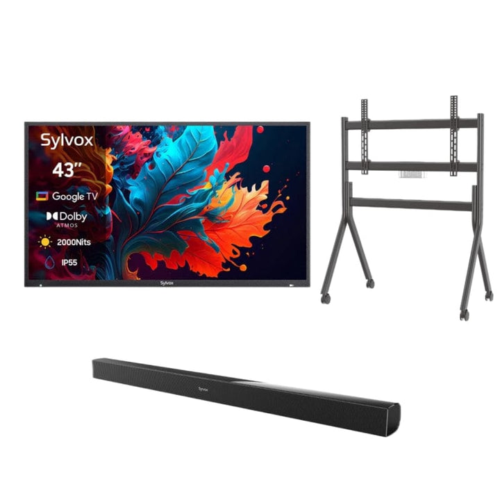 43" Premium QLED Google Outdoor TV - 2024 Pool Pro QLED 2.0 Series(NEW)