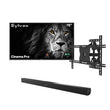 Sylvox Cinema Pro 75" Helio QLED Outdoor TV-( 120HZ, 3500Nits)