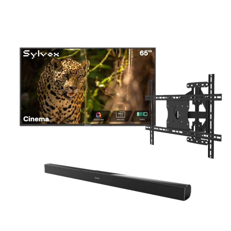 Sylvox Cinema 65" Helio QLED 120HZ Outdoor TV(2500Nits)-2025 Model