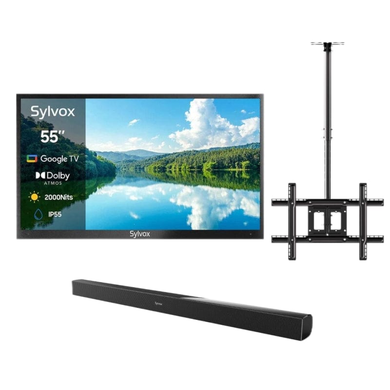 55" 2000Nit Google Outdoor TV - 2024 Pool Pro 2.0 Series(NEW)