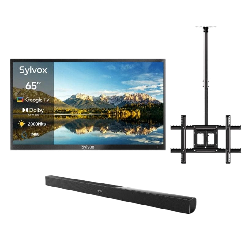 65" 2000Nit Google Outdoor TV - 2024 Pool Pro 2.0 Series(NEW)