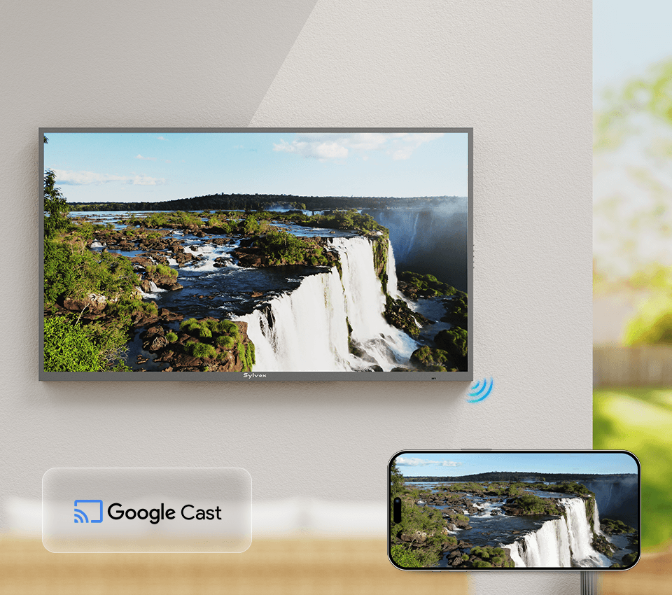 From Your Phone to the Big Screen Outside