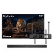 Sylvox Cinema 55" Helio QLED Outdoor TV-2026 Model (120HZ & 2000Nits)