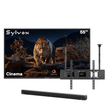 Sylvox Cinema 55" Helio QLED Outdoor TV-2026 Model (120HZ & 2000Nits)