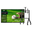 TV+Rolling TV Cart (43"-55")