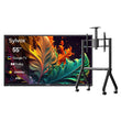 TV+Rolling TV Cart (43"-55")