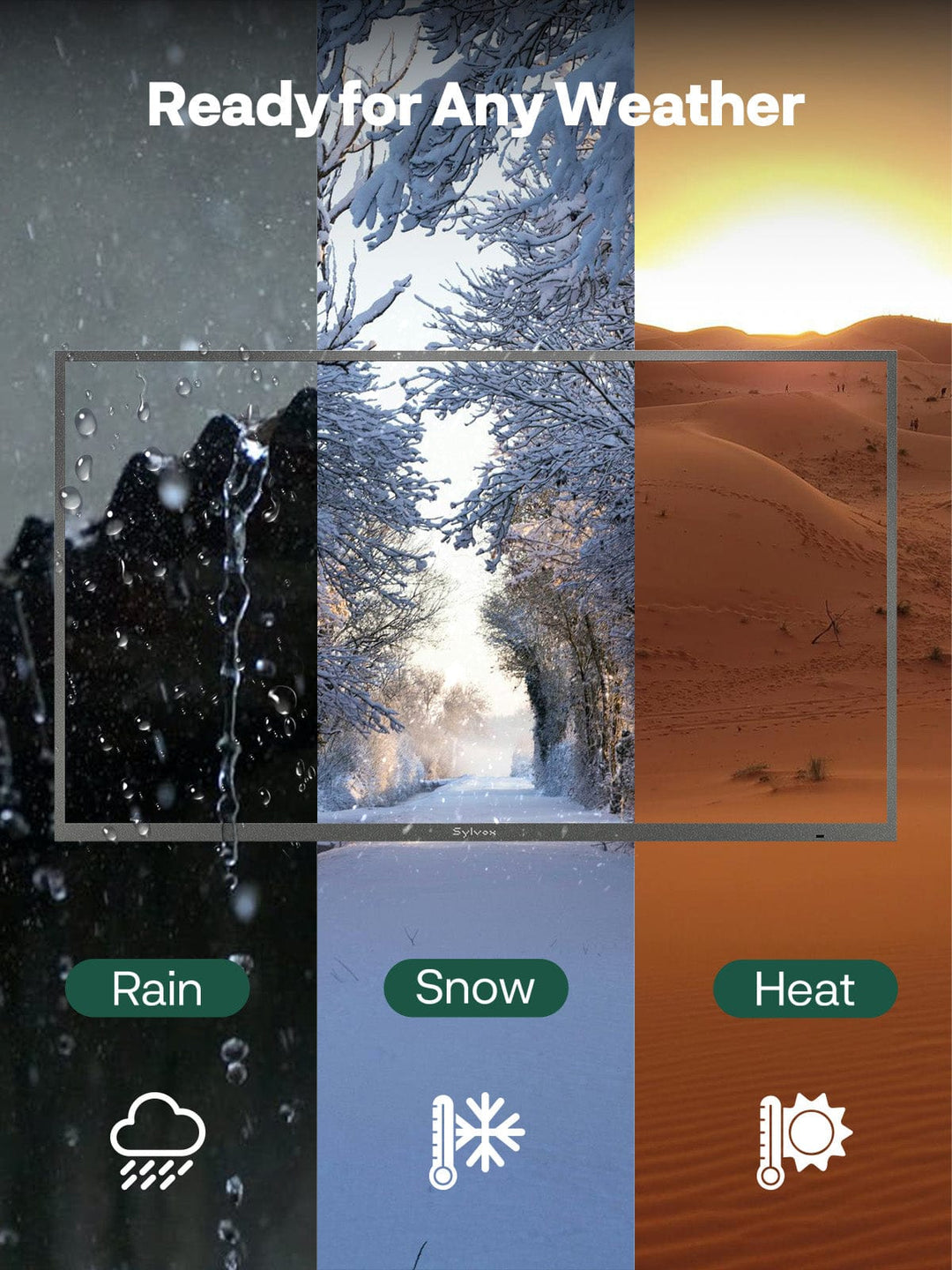 65" Outdoor TV - 2026 Pool Pro 3.0 | Anti Theft Lock Edition