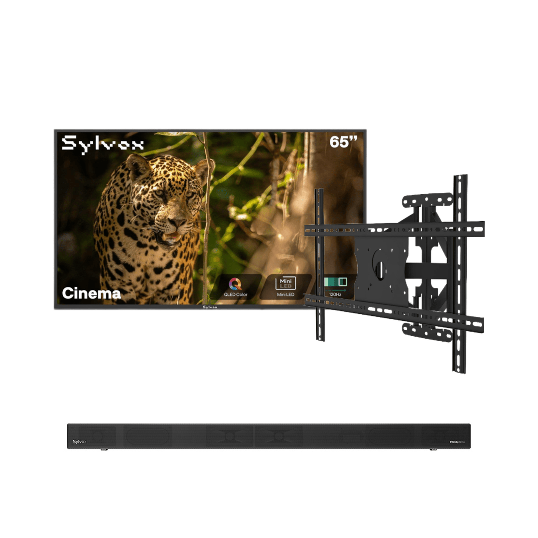 Sylvox Cinema 65" Helio QLED 120HZ Outdoor TV(2000Nits)-2025 Model