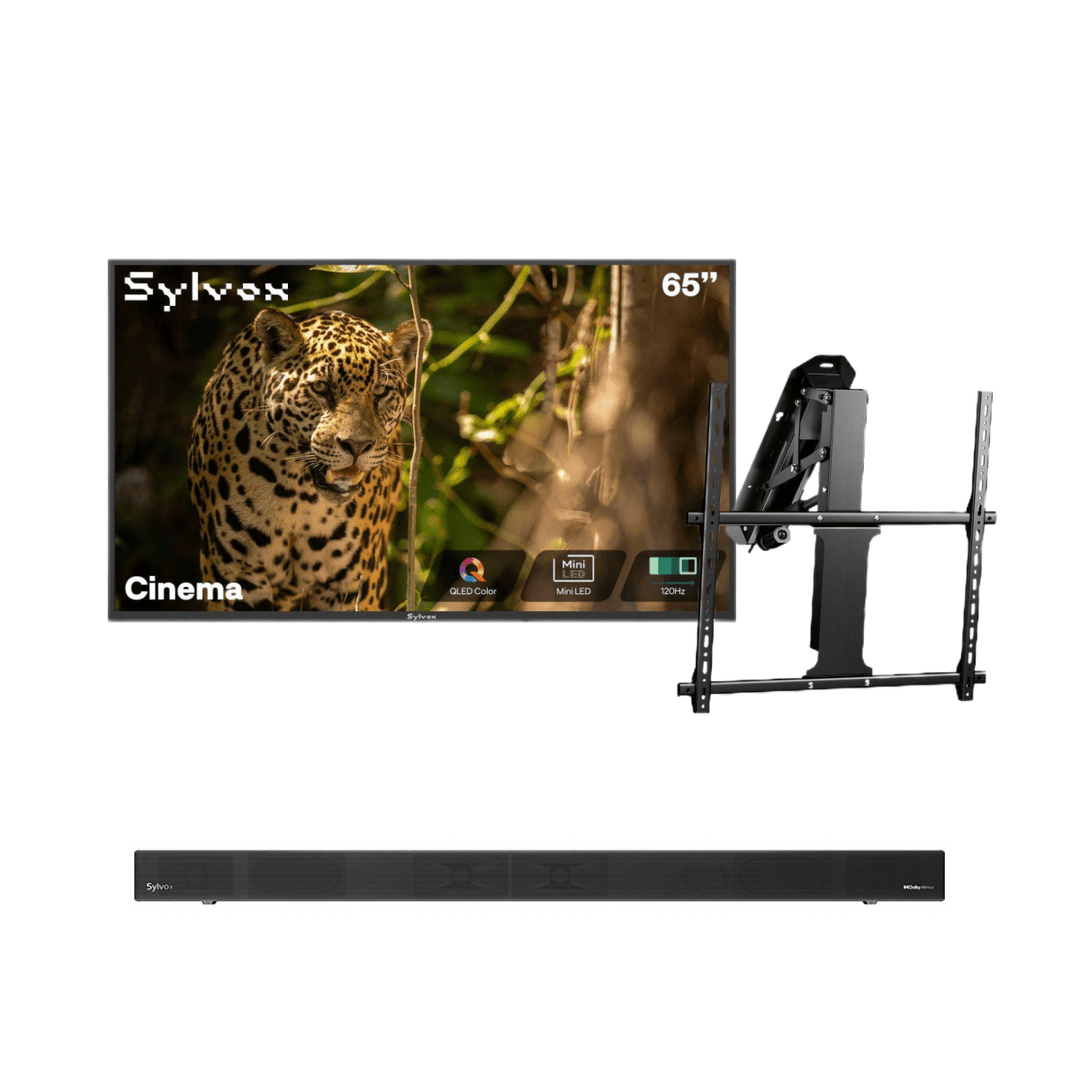 Sylvox Cinema 65" Helio QLED 120HZ Outdoor TV(2000Nits)-2025 Model