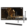 Sylvox Cinema 75" Helio QLED Outdoor TV-2026 Model (120HZ & 2000Nits)