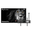 Sylvox Cinema Pro 75" Helio QLED Outdoor TV-( 120HZ, 3500Nits)