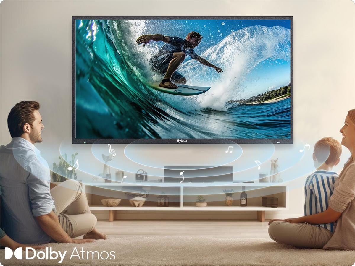 Full Sun outdoor TV designed for immersive viewing